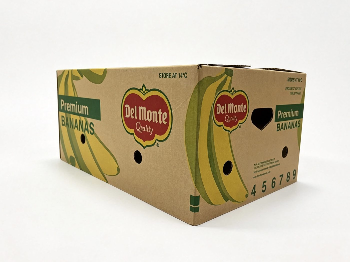 Del Monte Premium Bananas carton manufactured by Fuxing Group