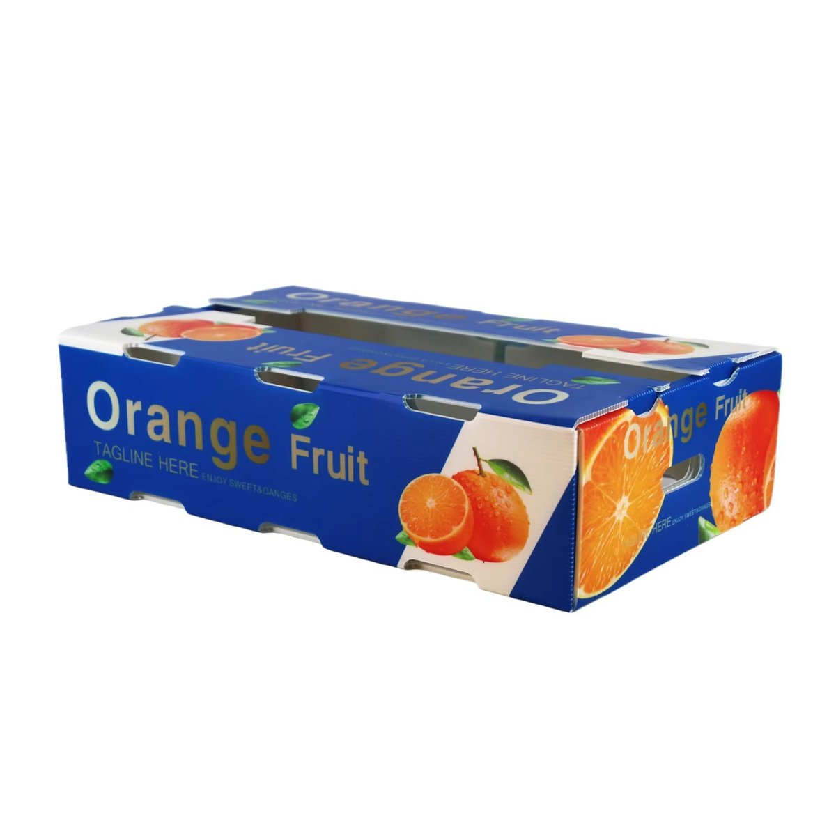 Full color printed PP citrus export box