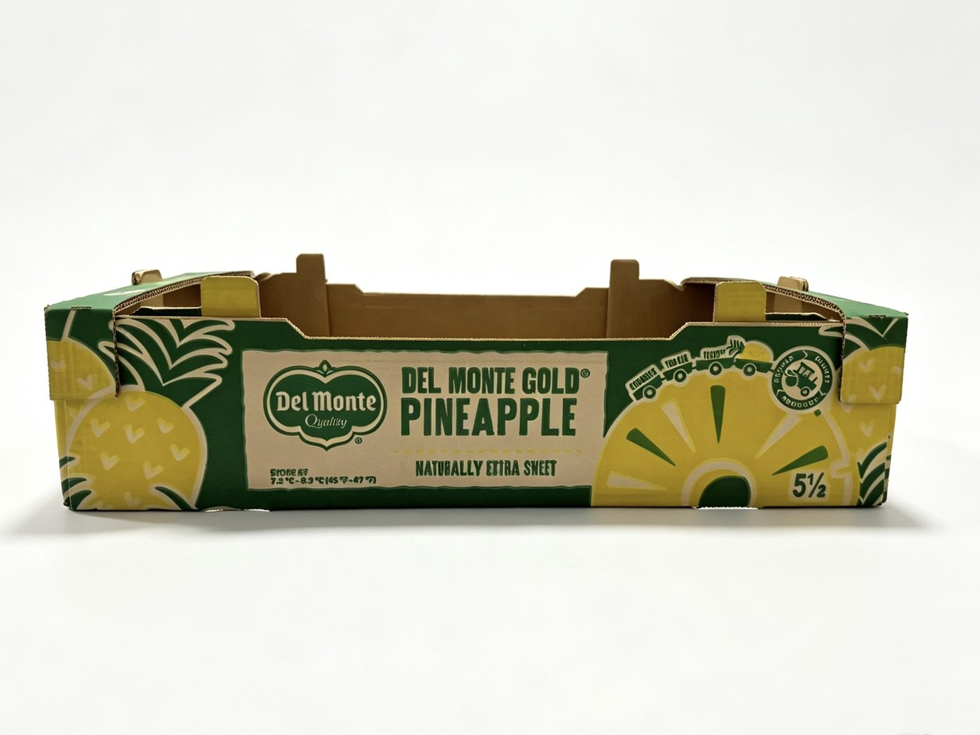 Del Monte Gold pineapple display tray