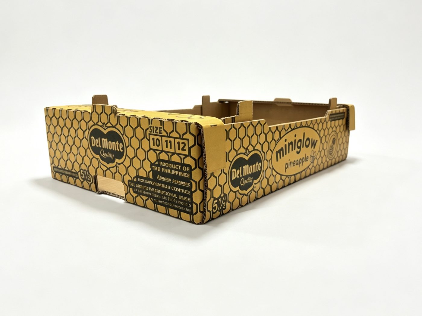 Del Monte miniglow pineapple tray
